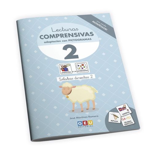 LECTURAS COMPRENSIVAS 2 EI CON PICTOGRAMAS PAUTA MONTESSORI