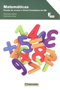 MATEMATICAS PRUEBA DE ACCESO CF GM