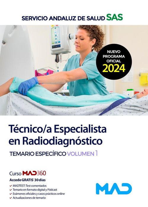 TEMARIO ESPECIFICO VOL1 RADIODIAGNOSTICO SAS 2425