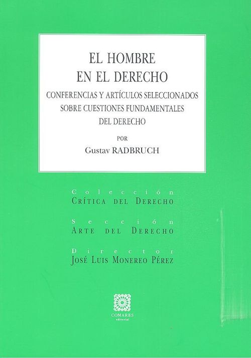 El hombre en el Derecho