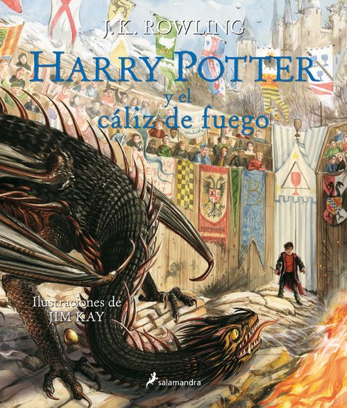 Harry Potter y el caliz de fuego Harry Potter edicion ilustrada 4