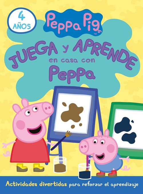JUEGA Y APRENDE EN CASA CON PEPPA TU CUADERNO DE VACACIONES 4 ANOS