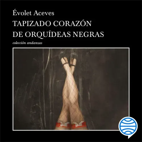 Tapizado corazon de orquideas negras