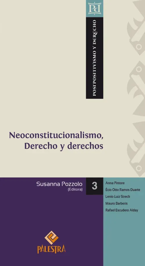 Neoconstitucionalismo Derecho y derechos