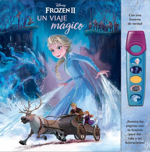 UN VIAJE MAGICO LIBRO CON LINTERNA FROZEN II FAB