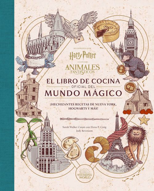 HARRY POTTER  ANIMALES FANTASTICOS EL LIBRO DE COCINA OFICIAL D
