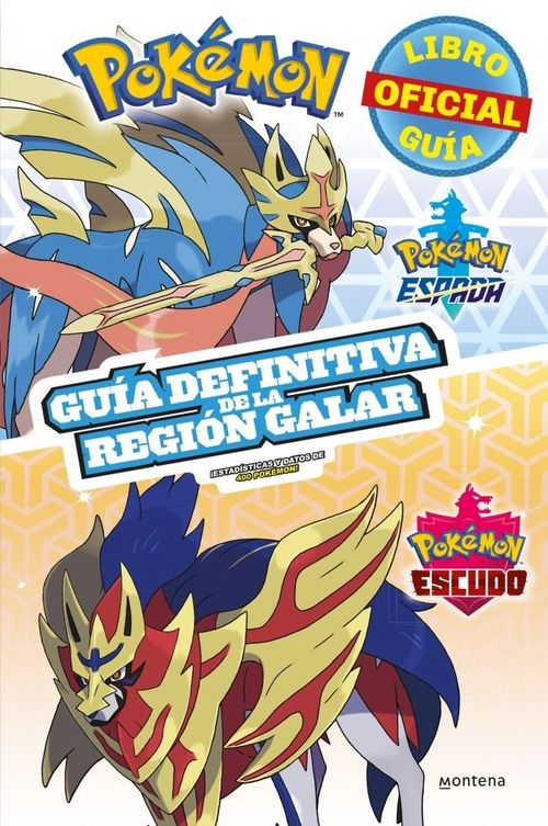 Pokemon guia definitiva de la Region Galar Libro oficial Pokemon Espada  Pokemon Escudo