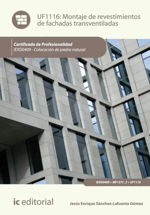 Montaje de revestimientos de fachadas transventiladas IEXD0409
