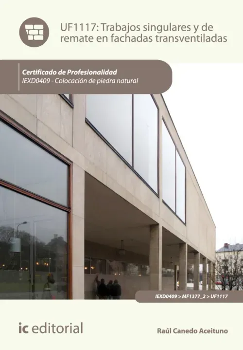 Trabajos singulares y de remate en fachadas transventiladas IEXD0409