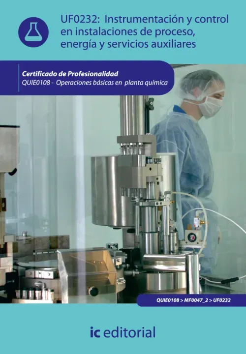 Instrumentacion y control en instalaciones de proceso energia y servicios auxiliares QUIE0108
