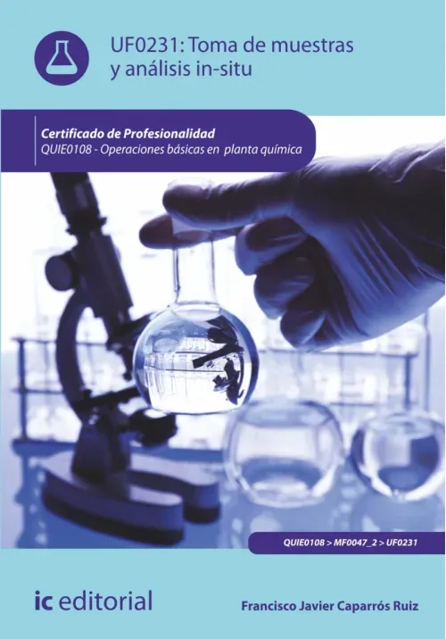 Toma de muestras y analisis in-situ QUIE0108