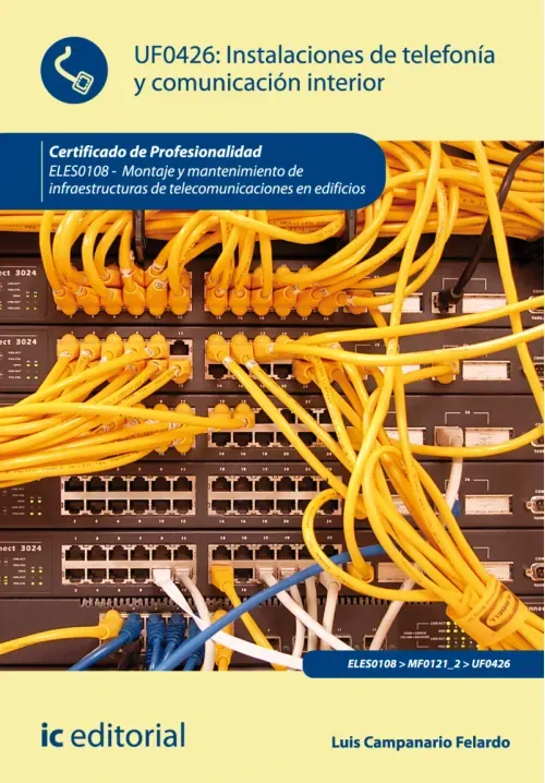 Instalaciones de telefonia y comunicacion interior ELES0108