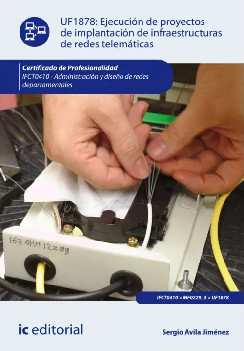Ejecucion de proyectos de implantacion de infraestructuras de redes telematicas IFCT0410