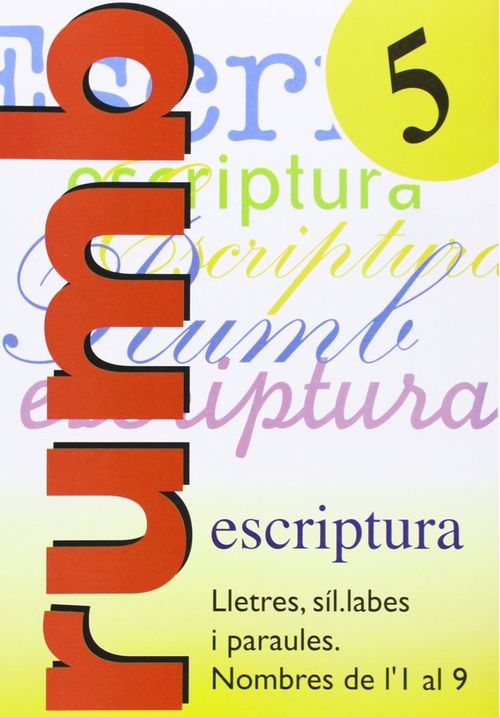 ESCRIPTURA RUMB 2000 LLETRES SIL LABAS I PARAULES NOMBRES DEL