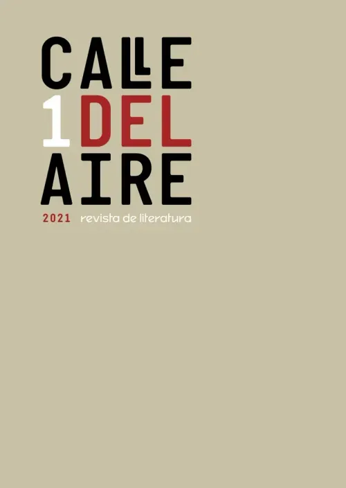 Calle del Aire Revista de literatura 1