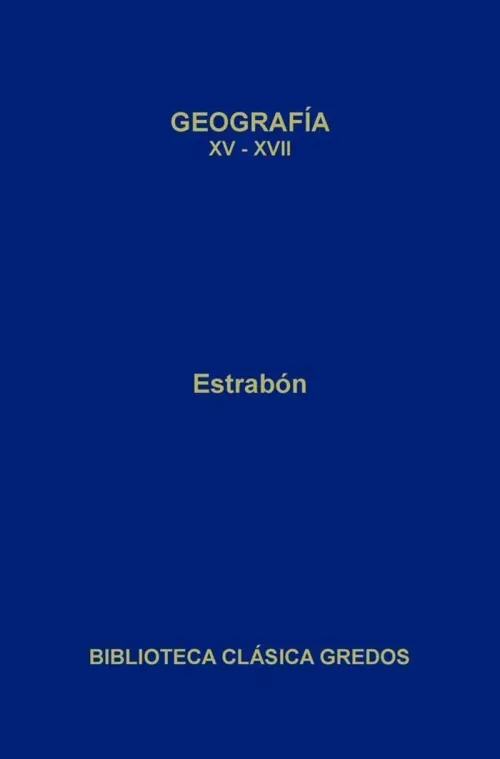 Geografia Libros XV-XVII