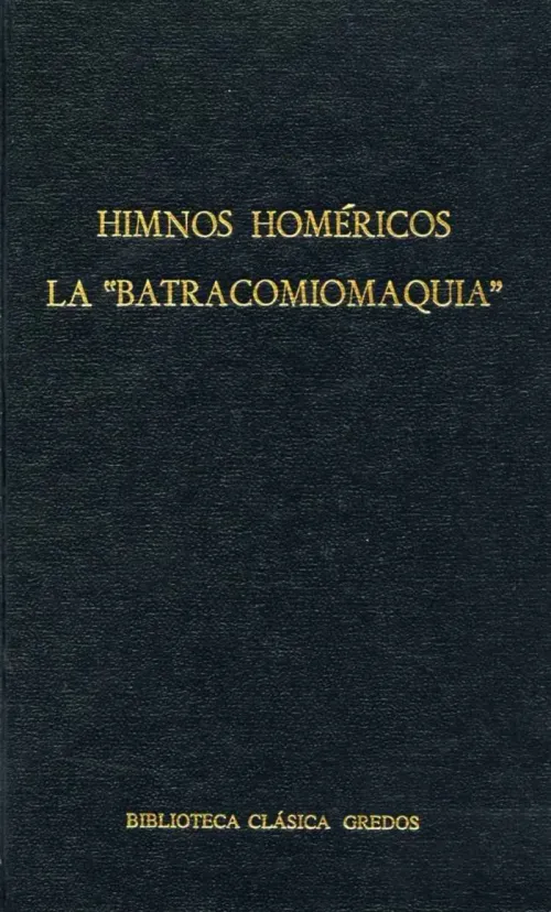 Himnos homericos La Batracomiomaquia