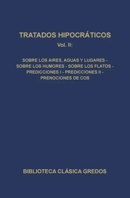 Tratados hipocraticos II