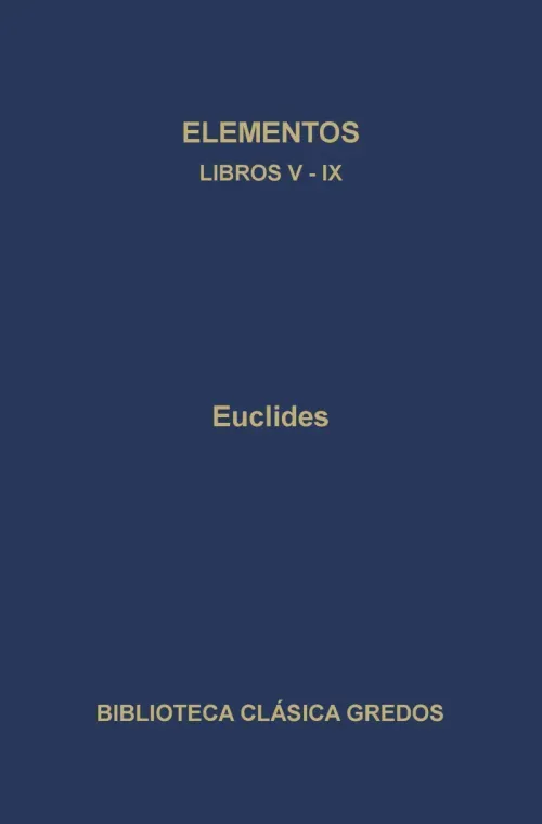 Elementos Libros V-IX
