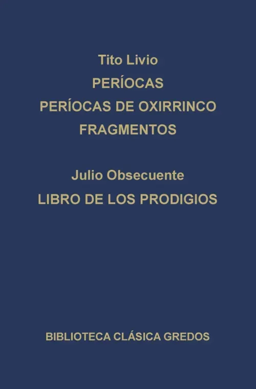 Periocas Periocas de Oxirrinco Fragmentos Libro de los prodigios