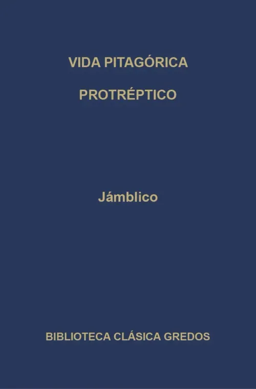 Vida pitagorica Protreptico