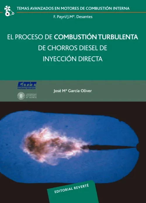 El proceso de combustion turbulenta de chorros diesel de inyeccion directa