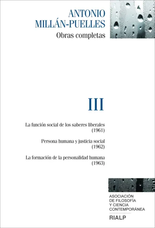 Millan-Puelles III Obras completas