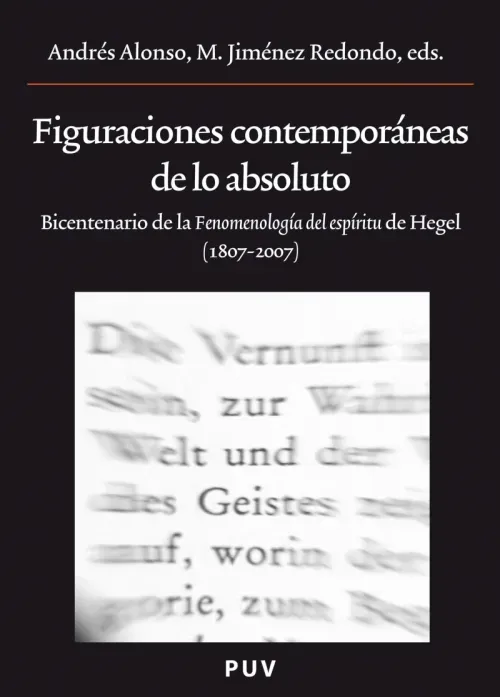 Figuraciones contemporaneas de lo absoluto