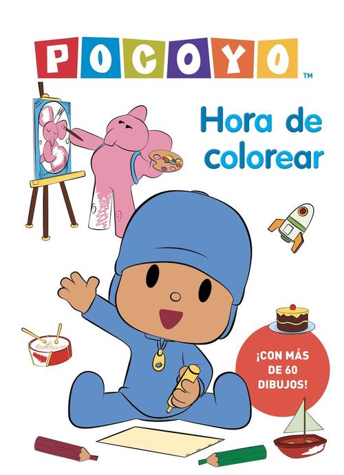 POCOYO ACTIVIDADES HORA DE COLOREAR