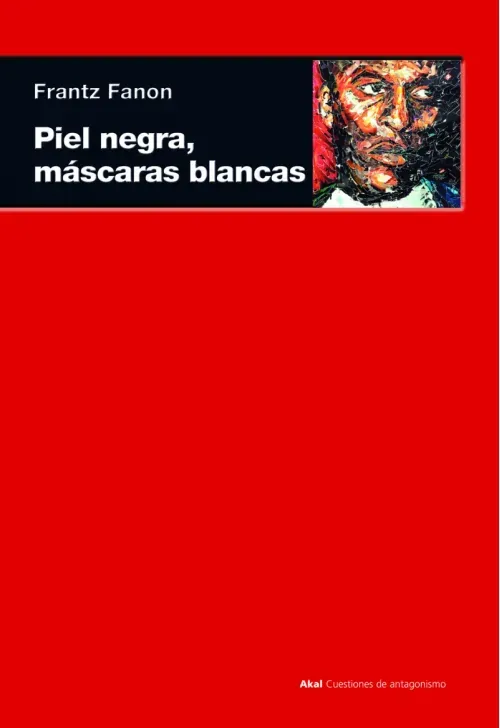 Piel negra mascaras blancas