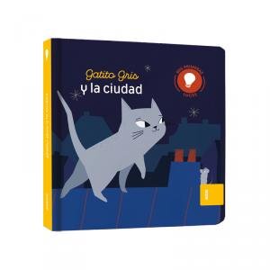 Mis primeras luces gatito gris y la ciudad