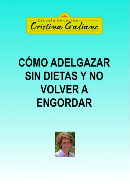 Como adelgazar sin dietas y no volver a engordar