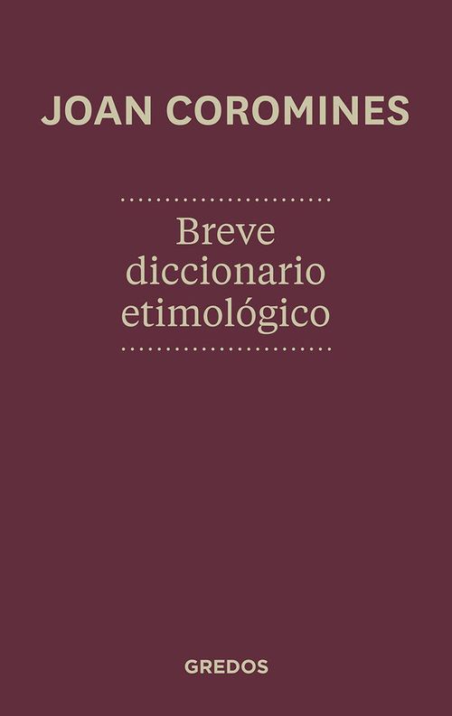 Breve diccionario etimologico