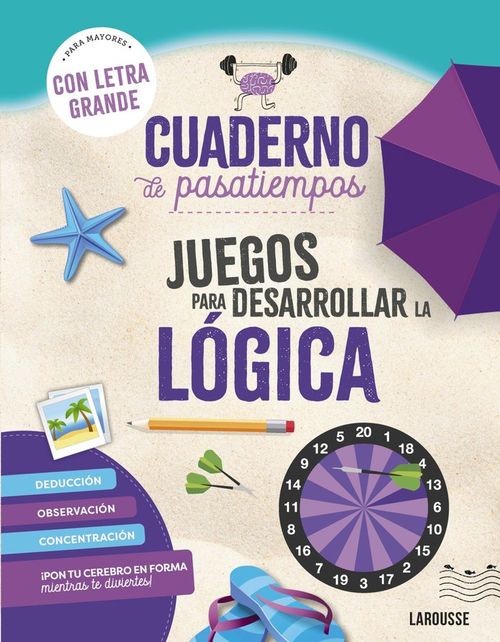 CUADERNO PASATIEMPOS PARA MAYORES JUEGOS DESARROLLAR LOGICA