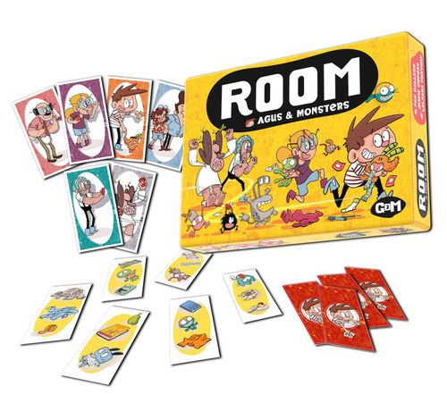 JUEGO CARTAS ROOM AGUS Y LOS MONSTRUOS