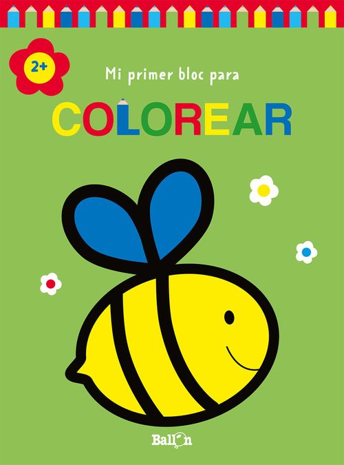MI PRIMER BLOC PARA COLOREAR 2 ABEJA