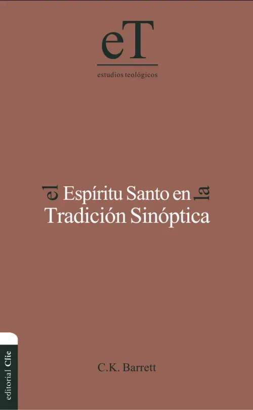 El Espiritu Santo en la tradicion sinoptica