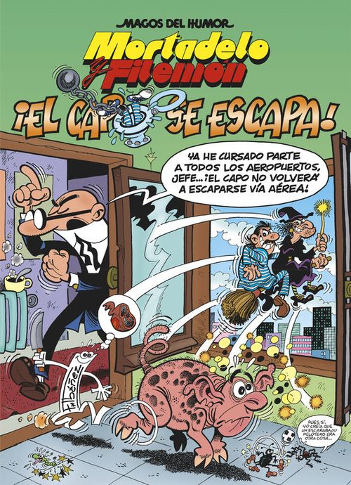 Mortadelo y Filemon El capo se escapa Magos del Humor 180