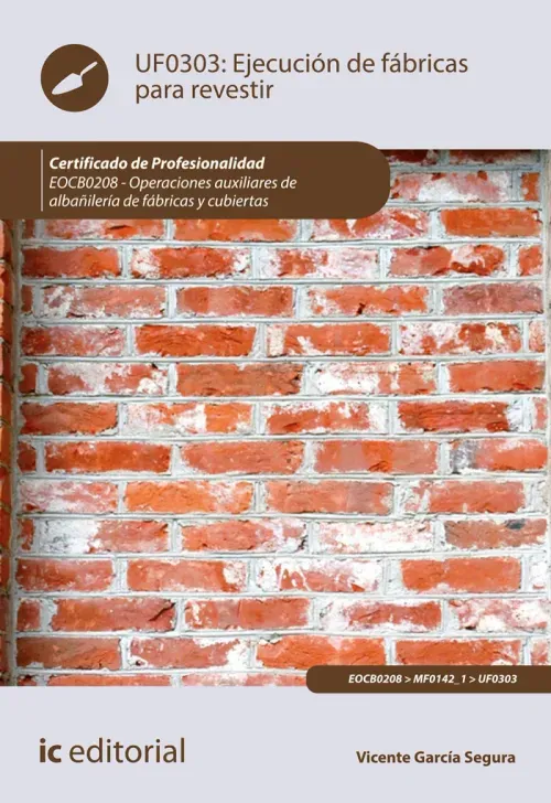 Ejecucion de fabricas para revestir EOCB0208