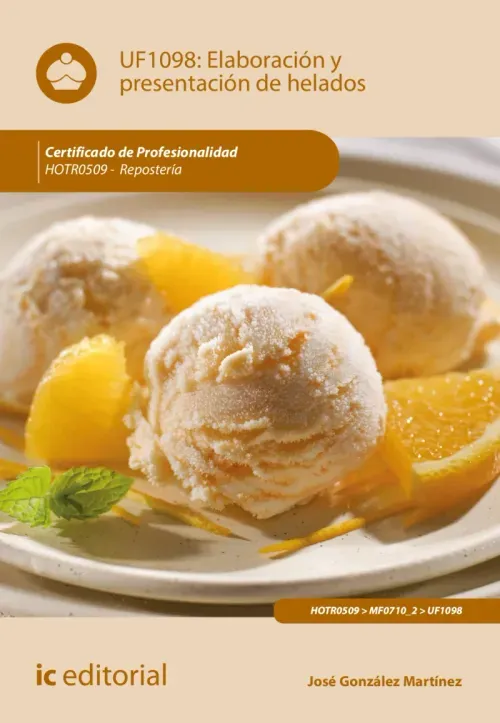 Elaboracion y presentacion de helados HOTR0509
