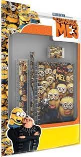 MINIONS DIVERTIDO PACK PARA DIBUJAR Y TOMAR NOTAS