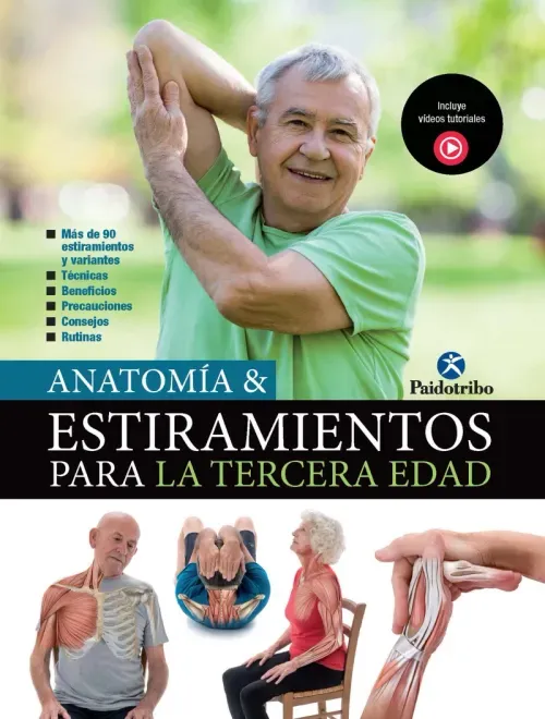 Anatomia  Estiramientos para la Tercera Edad Color