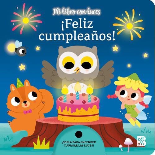 MI LIBRO CON LUCES FELIZ CUMPLEANOS