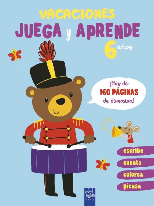 Vacaciones Juega y aprende 6 anos