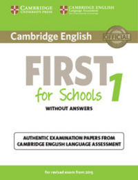 Cambridge English First 1 for Revised Exam from 2015 Students Book with Answers