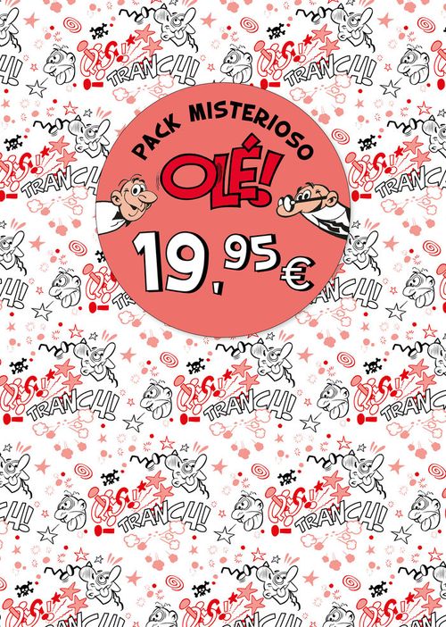 PACK MISTERIOSO OLE ROJO OLE MORTADELO