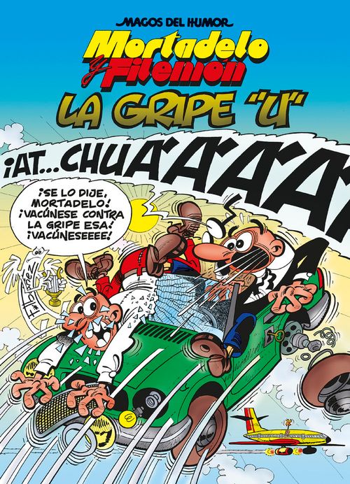 MORTADELO Y FILEMON LA GRIPE U MAGOS DEL HUMOR 134