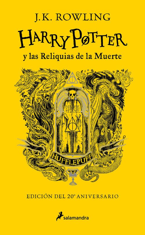 HARRY POTTER Y LAS RELIQUIAS DE LA MUERTE EDICION HUFFLEPUFF DEL 20º ANIVERSARI