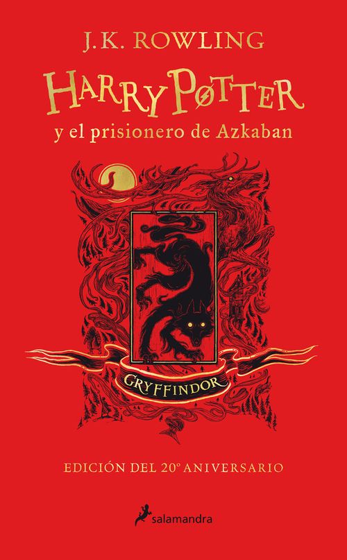 Harry Potter y el prisionero de Azkaban edicion Gryffindor del 20º aniversario Harry Potter 3