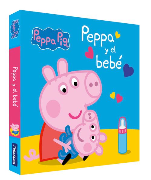 PEPPA PIG LIBRO DE CARTON PEPPA PIG Y EL BEBE